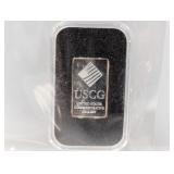 1/4oz .999 Silv USCG Bar
