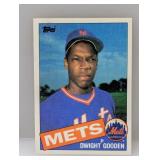 1985 Doc Dwight Gooden Topps RC #620 Print Line