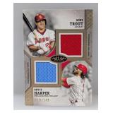 2024 Trout/Harper Topps Tier One 2x Relic /149