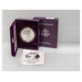 1990-S 1oz .999 Silv PF Eagle $1 Dollar
