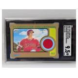2022 Ohtani Topps Heritage CC Relic Gold/99 SGC9.5