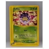 Pokemon 2002 Koffing 114 Crease