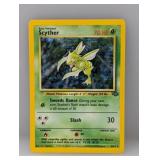 1999 Pokemon Jungle Scyther Holo #10 Edges