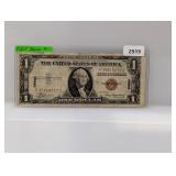 1935-A Hawaii $1 Silver certificate