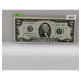 1976 $2 Fed Reserve Note