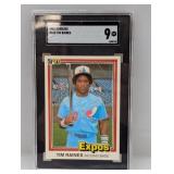 1981 Donruss Tim Raines 538 SGC 9 RC