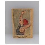 1926/27 Strip Card Riggin Diving Champ Creases