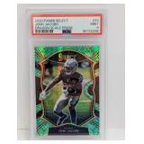 2020 Josh Jacobs Select Dragon Scale Prizm/67 PSA9