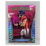 2024 Topps Chrome Youthquake Pink Ref Bo Nix RC