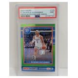 2024 Gilgeous-Alexander Hoops Lime Prizm /149 PSA9