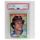 1981 Rod Carew Topps #100 PSA 8