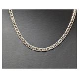 20" .925 Sterl Mariner Chain Necklace