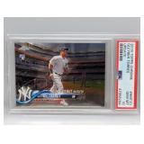 2018 Topps Chrome Update Gleyber Torres RC PSA 10