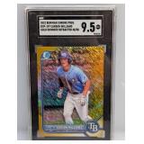 2022 Chrome Prosp Williams Shimmer Ref /50 SGC 9.5