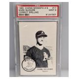 1985 Chong Enterprises Mark McGuire RC #17 PSA 9