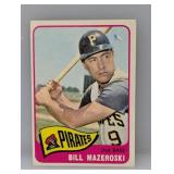 1965 Topps Baseball Bill Mazeroski HOF 95