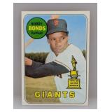 1969 Topps Baseball Bobby Bonds ROOKIE CARD 630