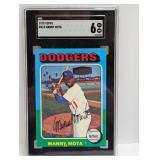 1975 Manny Mota Topps #414 SGC 6