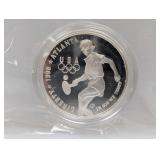 1996 90% Silv Olympics $1 Dollar