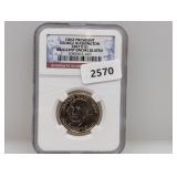 NGC 2007-D BU Washington $1 Dollar