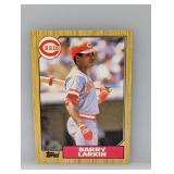 1987 Topps Barry Larkin 648 RC