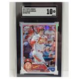 2023 Nolan Gorman Topps Chrome Ref RC #192 SGC 10