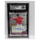 2022 Mcelveny Bowman Chrome Ref Auto /499 SGC 10