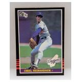 1985 Donruss Orel Hershiser RC #581