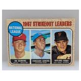 1968 Topps SO LEADERS BUNNING/JENKINS/PERRY 11