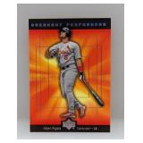 2001 UD Breakout Performers Albert Pujols RC Year