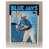 1986 Topps Cecil Fielder 386 RC