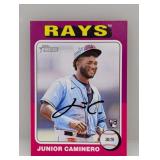 2024 Topps Heritage #267 Junior Caminero RC