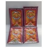 (4) 91-92 Upper Deck Basketball Inaugural Ed Packs