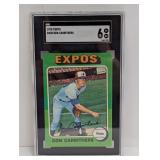 1975 Don Carrithers Topps #438 SGC 6