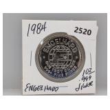 1984 1oz .999 Silver Engelhard Round