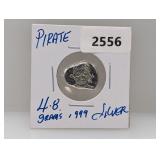 4.8G .999 Silver Pirate Bullion