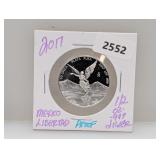 2017 1/2oz .999 Silv PF Mexico Libertad