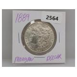 1889 90% Silver Morgan $1 Dollar