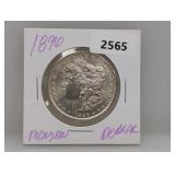 1896 90% Silver Morgan $1 Dollar