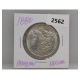 1886 90% Silver Morgan $1 Dollar