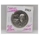 .925 Sterl Charles Lindbergh Medal