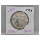 1900 90% Silver Morgan $1 Dollar