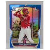 2023 1ST Bowman Ch Randy De Jesus Blue /150 Bcp-19
