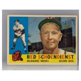 1960 Topps Red Schoendienst #335