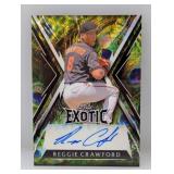 2023 Leaf Exotic BA-RC1 Reggie Crawford Auto /8