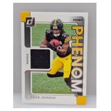 2025 Donruss Phenom Patch Kaleb Johnson RC RPG-KJN