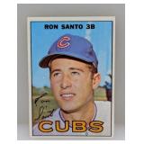 1967 Topps Baseball Ron Santo HOF 70