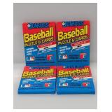 (4) 1989 Donruss Baseball Griffey Jr. Poss Packs