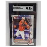 2022 Jackson HollidayBowman Draft 1st SGC 9.5