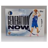 2025 Topps Cooper Flagg Generation Now Insert RC